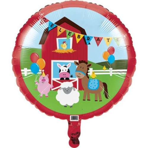 Farmhouse Fun Foil Balloon - Click Image to Close